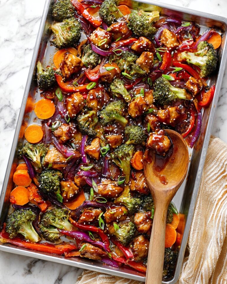 Sheet Pan Teriyaki Chicken and Vegetables Recipe