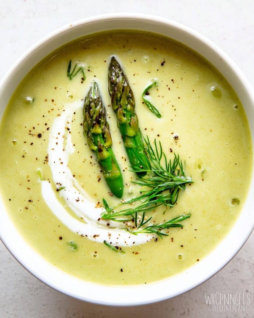 Cream Of Asparagus Soup (5 Ingredients!) Recipe
