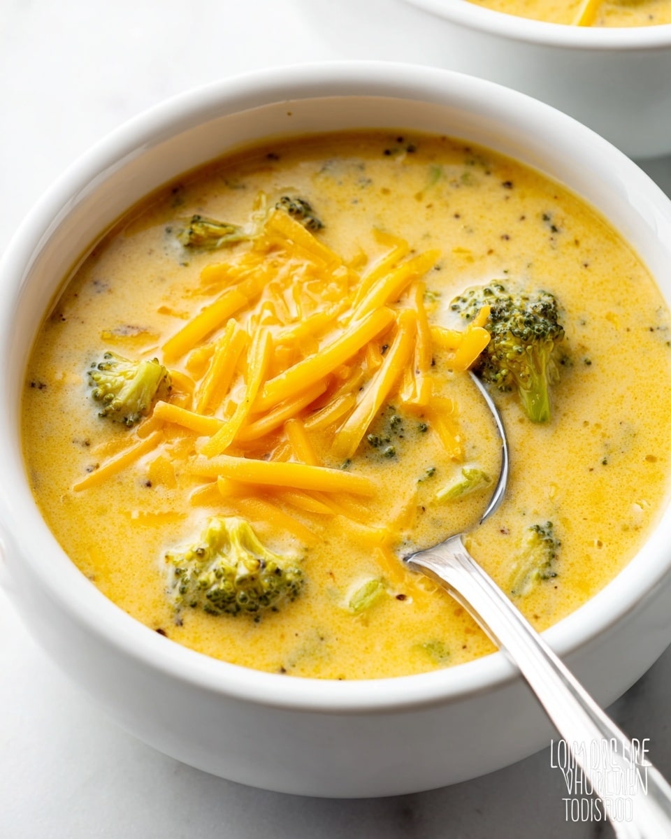 Broccoli Cheese Soup (5 Ingredients!) Recipe