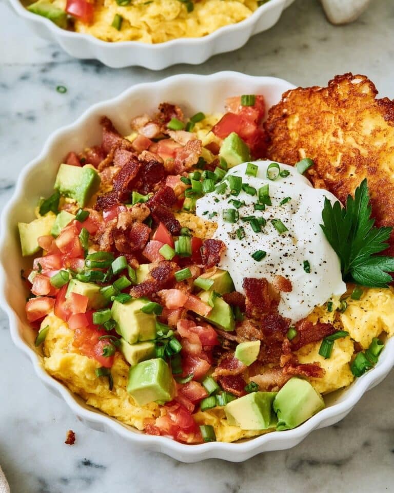 Easy High Protein Breakfast Bowls (Meal Prep Option!) Recipe