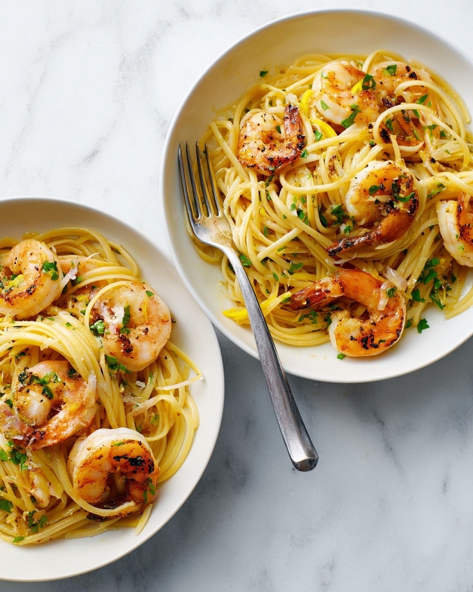 Spaghetti al Limone with Shrimp Recipe