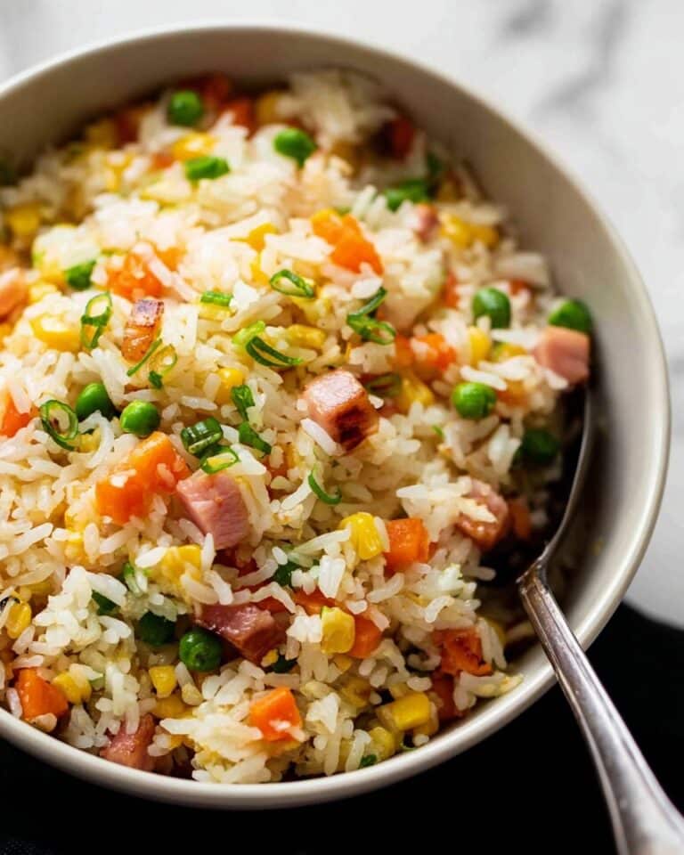 Emergency “Dump ‘n Bake” Fried Rice Recipe