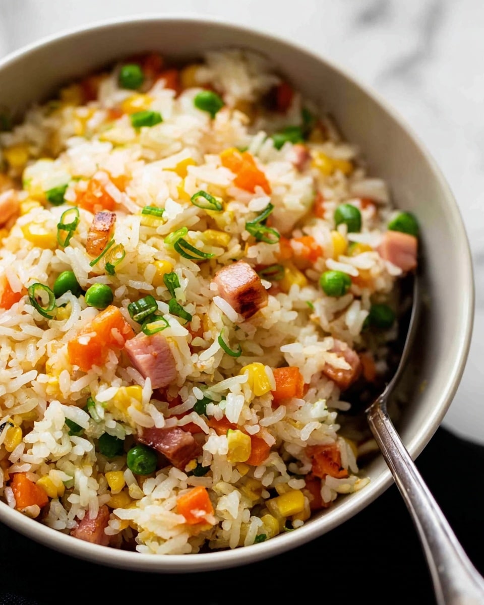 Emergency “Dump ‘n Bake” Fried Rice Recipe