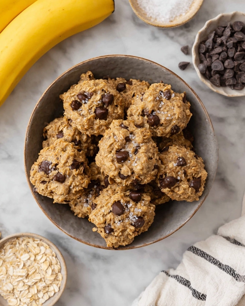 Super Easy Back-to-School Oatmeal Banana Cookies Recipe - Recipe Image