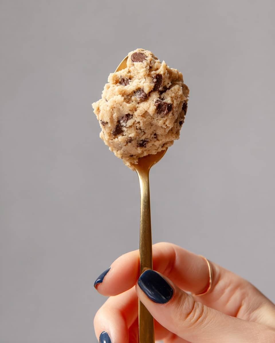 Brown Butter Edible Chocolate Chip Cookie Dough Recipe - Recipe Image