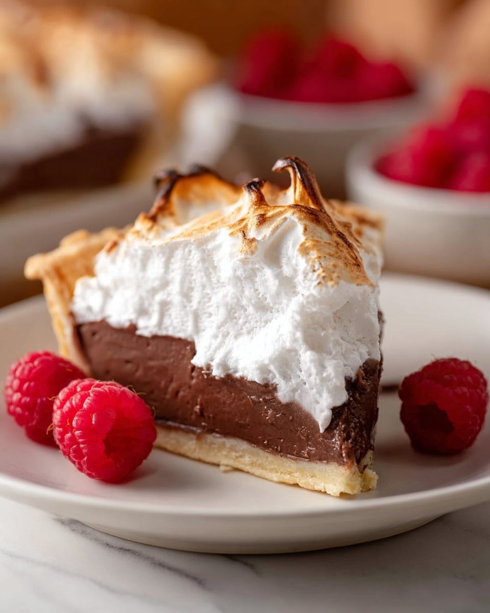 Chocolate Meringue Pie Recipe - Recipe Image