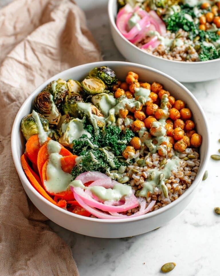 Vegan Farro Bowl Recipe