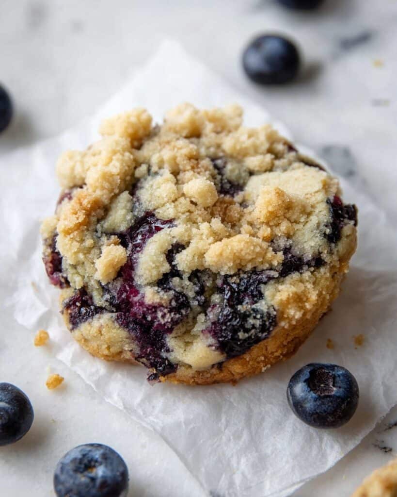 Blueberry Muffin Cookies – Crumbl Copycat Recipe