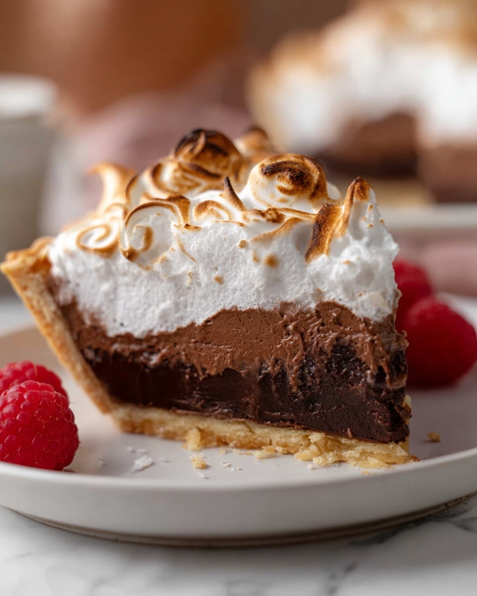 Chocolate Meringue Pie Recipe - Recipe Image