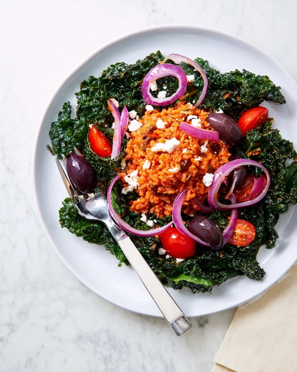 Tomato Fried Rice Salad Recipe
