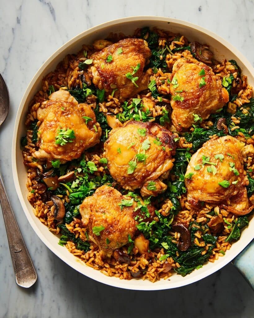 One-Pot Adobo Chicken and Rice Recipe