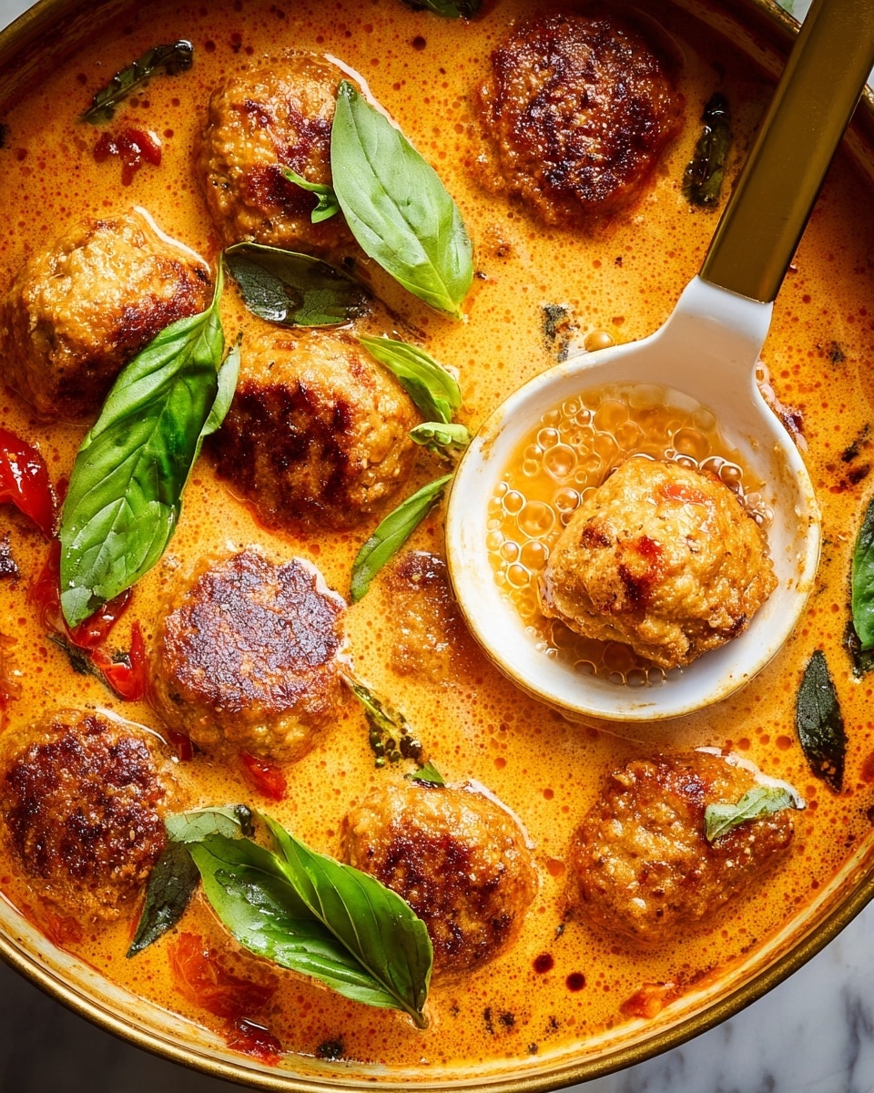 Marry Me Chicken Meatball Soup Recipe