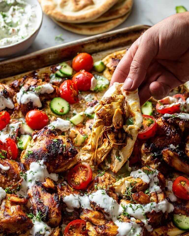 Chicken Shawarma Sheet-Pan Dinner Recipe