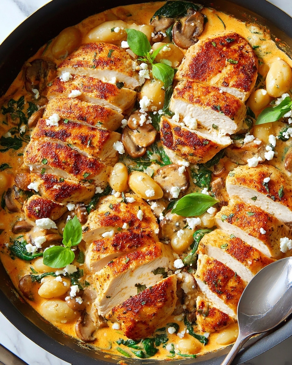 Creamy Harissa Chicken and Gnocchi Recipe