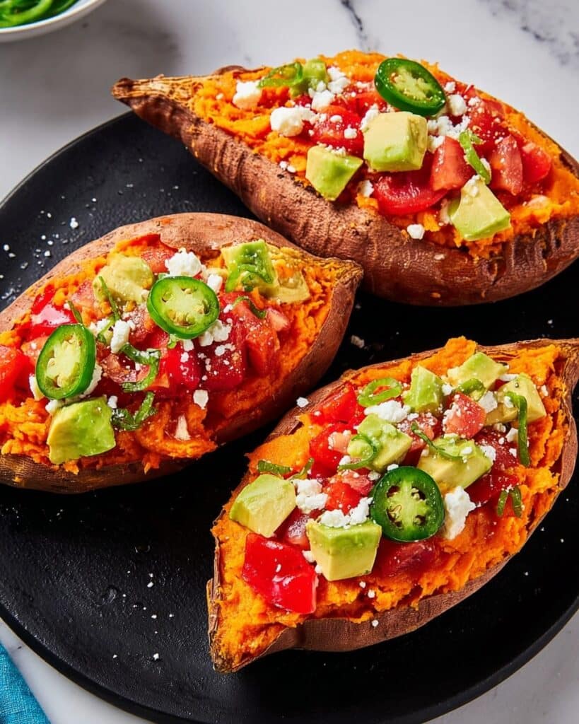 Twice-Baked Sweet Potatoes Recipe