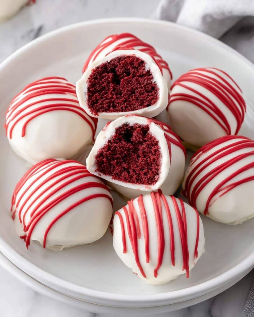 Red Velvet Cake Balls Recipe