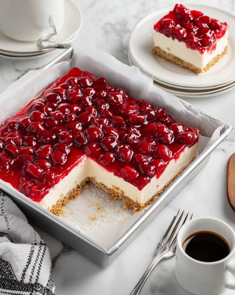 No Bake Cherry Cheesecake Recipe