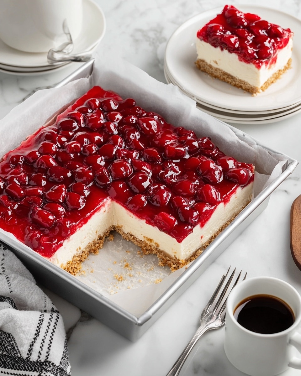 No Bake Cherry Cheesecake Recipe