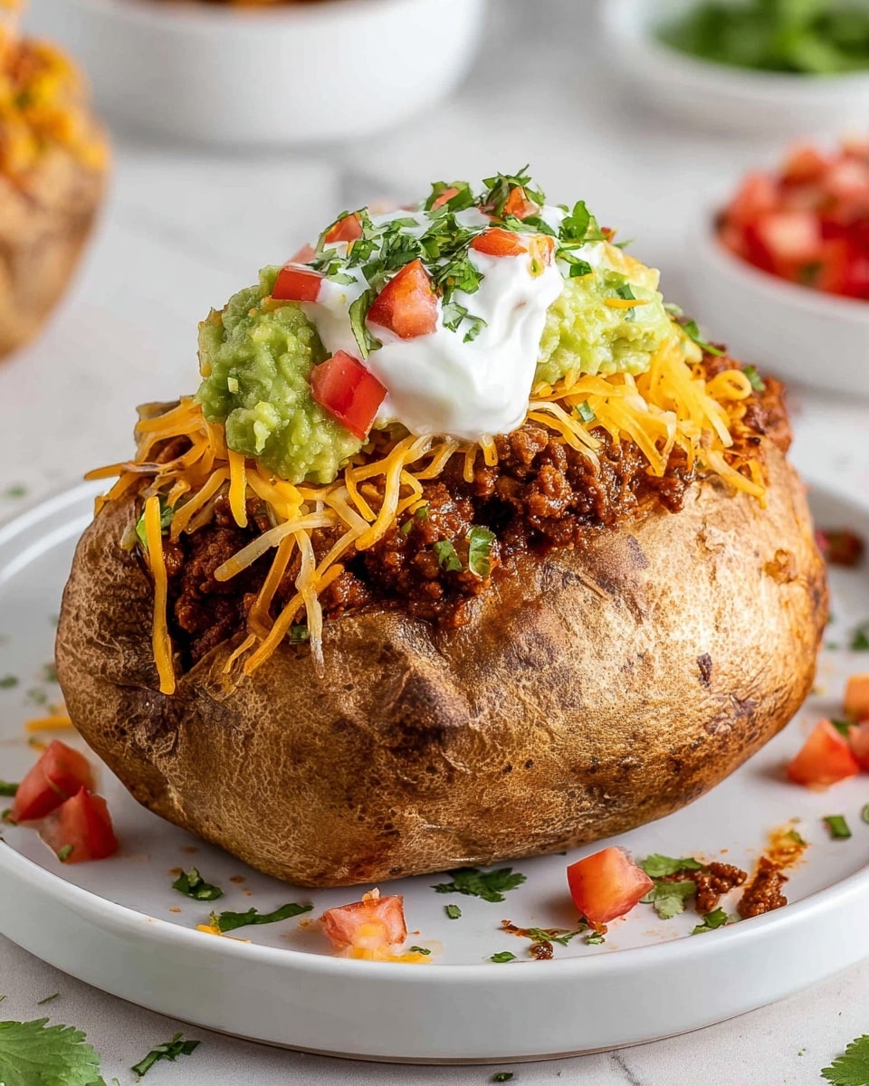 Baked Potato Tacos Recipe