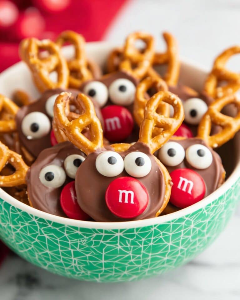 Reindeer Pretzels Recipe