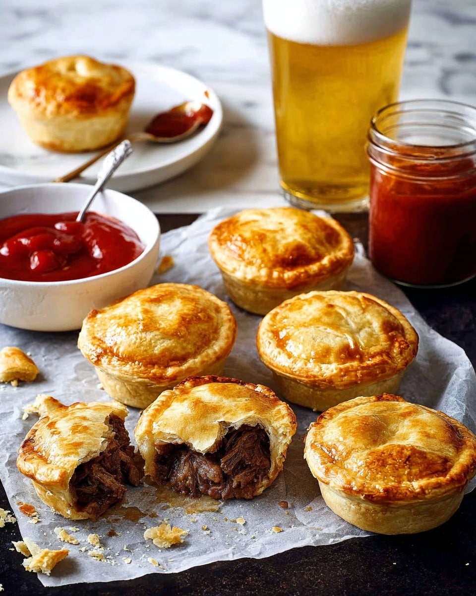 Party Pies (Aussie Mini Beef Pies) Recipe