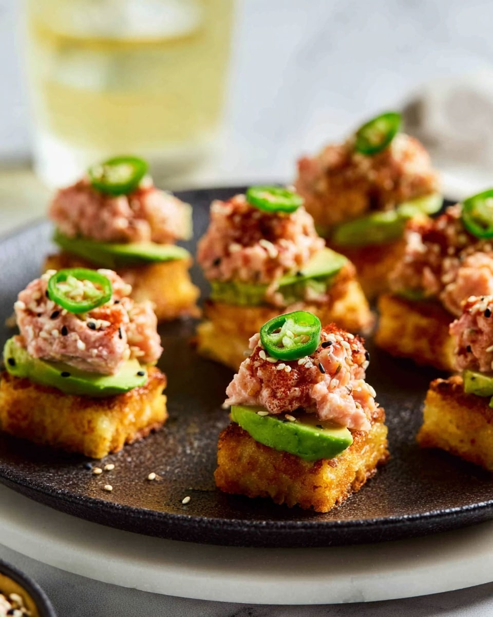 Crispy Rice with Spicy Tuna (Nobu Copycat) Recipe