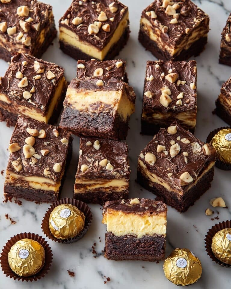 Ferrero Rocher Cheesecake Bars Recipe