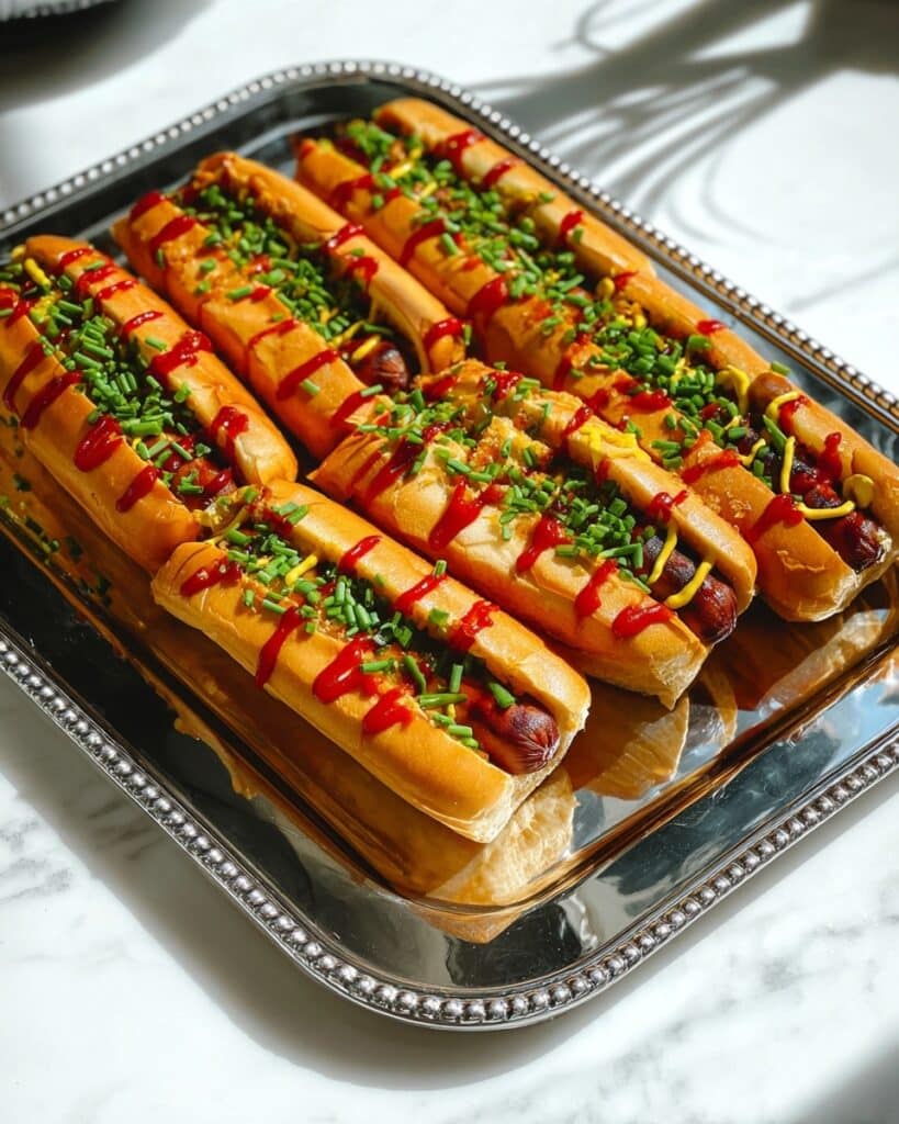 Crescent Roll Hot Dogs with Jalapeño Cheese Spread Recipe