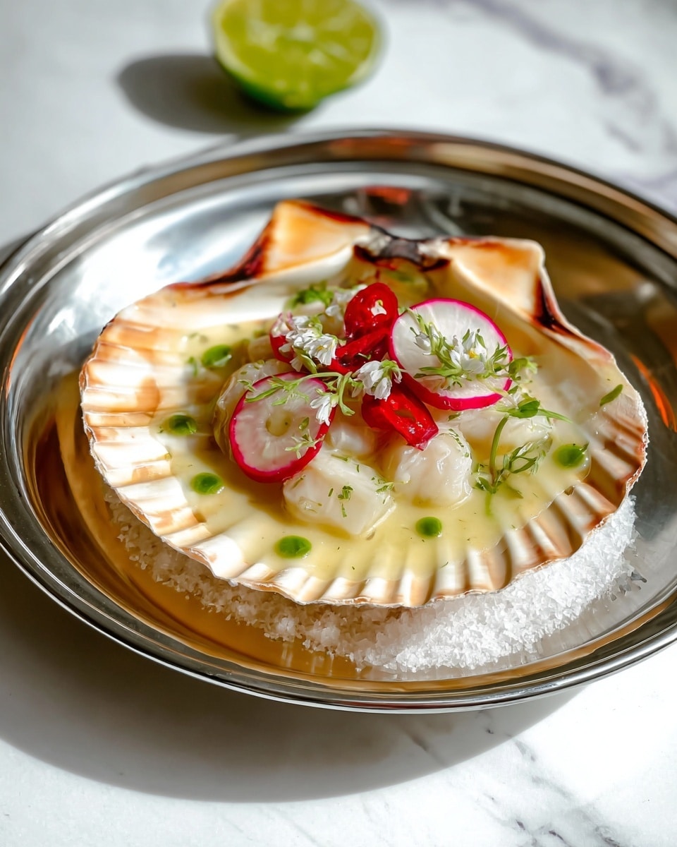 Yellowtail Ceviche with Coconut Leche de Tigre Recipe