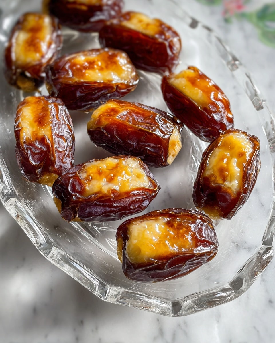 Cheese-Stuffed Dates Brûlée Edition Recipe