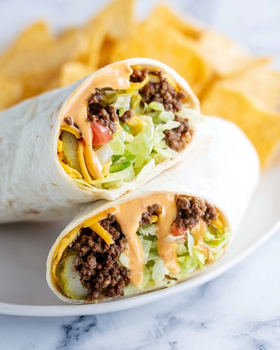Big Mac Wraps Recipe