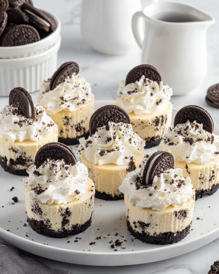 Mini Oreo Cheesecake Recipe