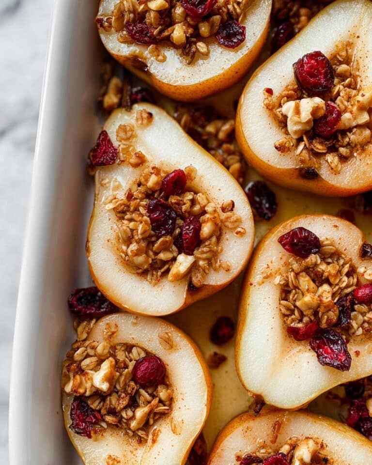 Easy Baked Pears Recipe