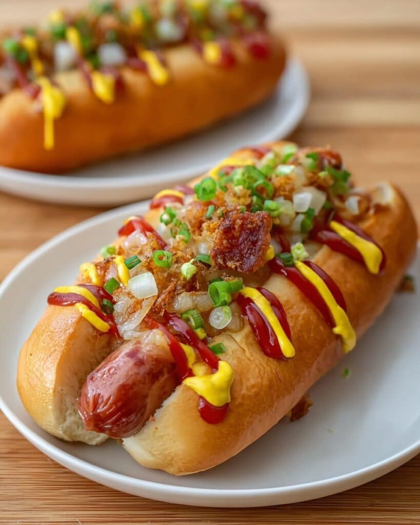 Loaded Scandi Hot Dogs Recipe