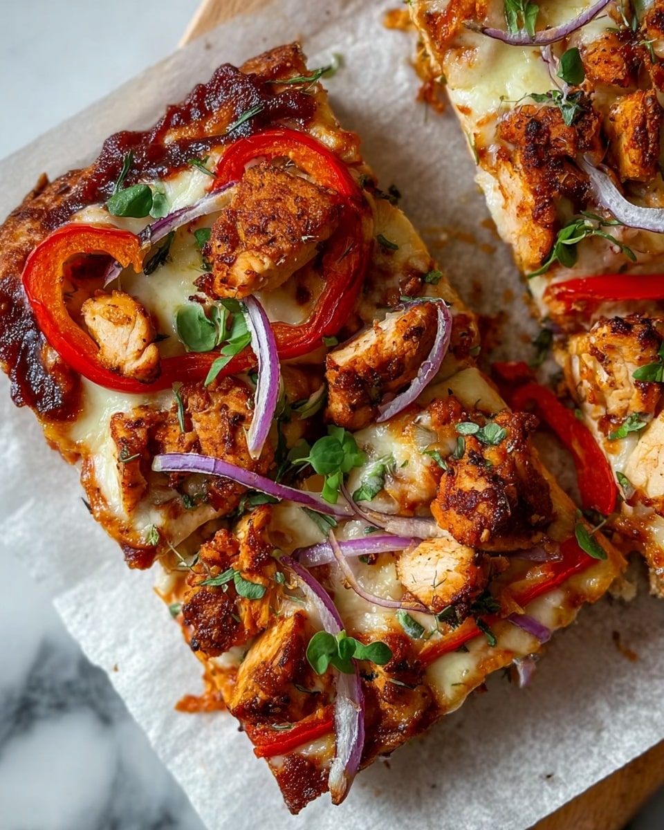 BBQ Chicken Flatbreads Recipe