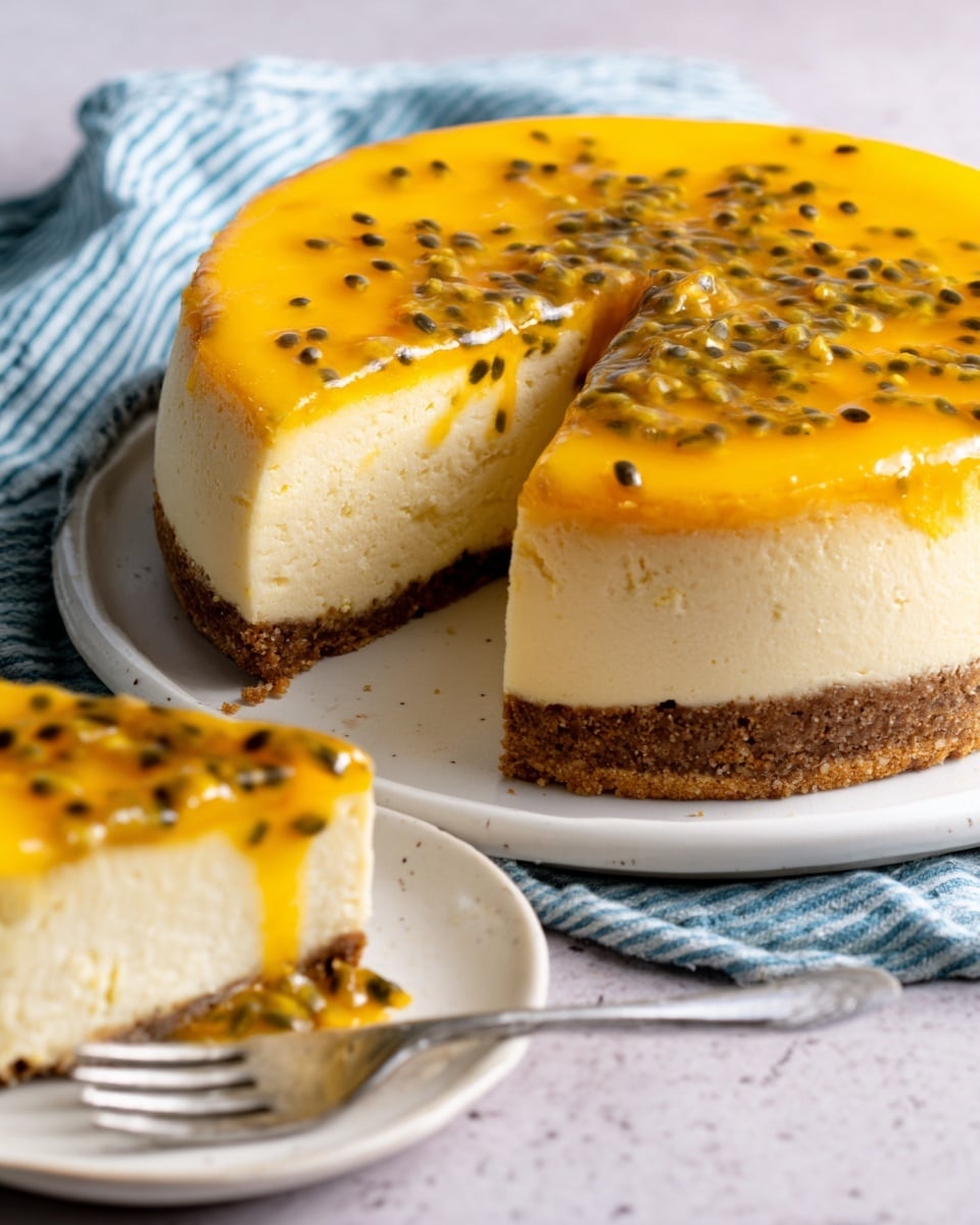 Passion Fruit Cheesecake Recipe