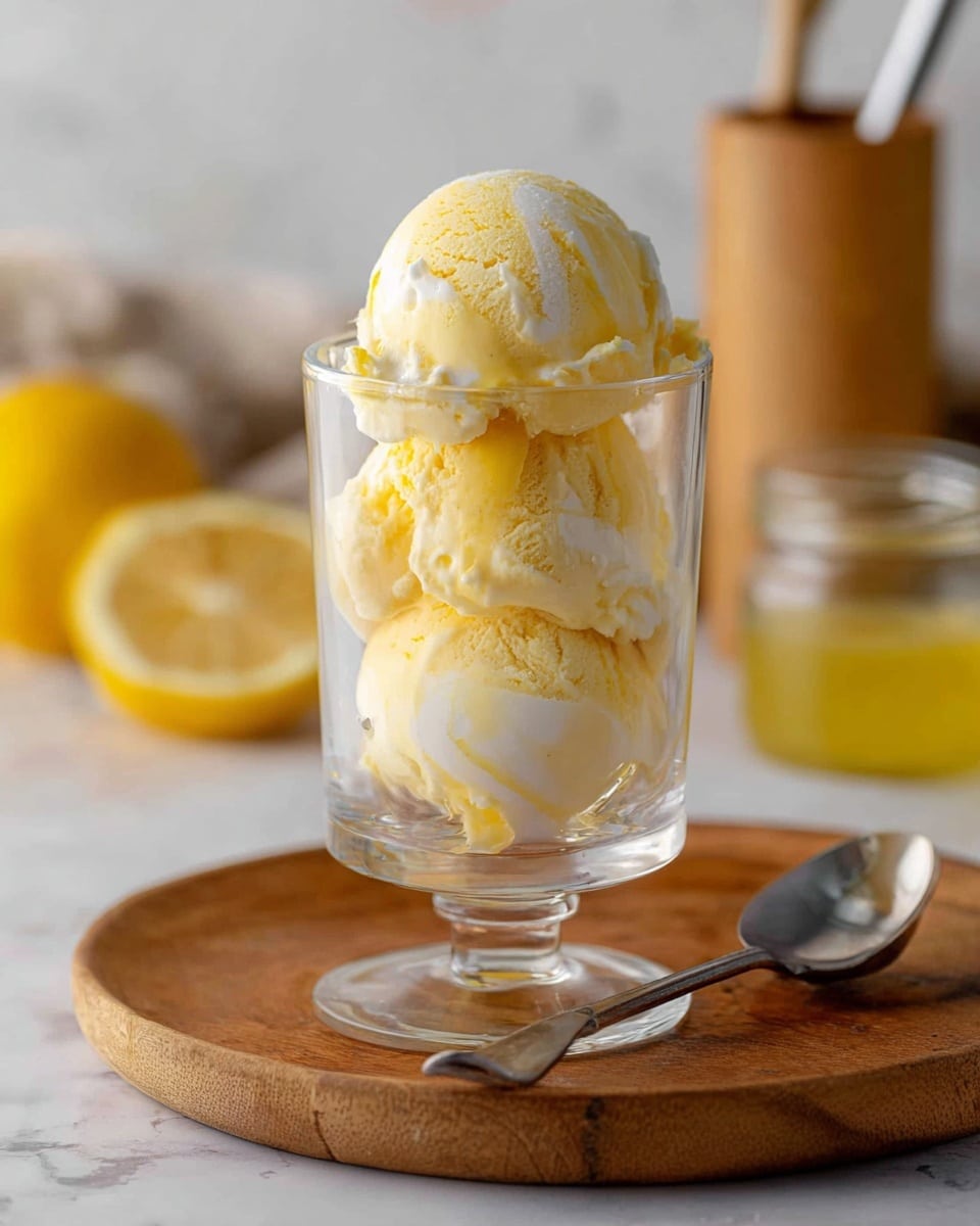 Lemon Custard Ice Cream Recipe