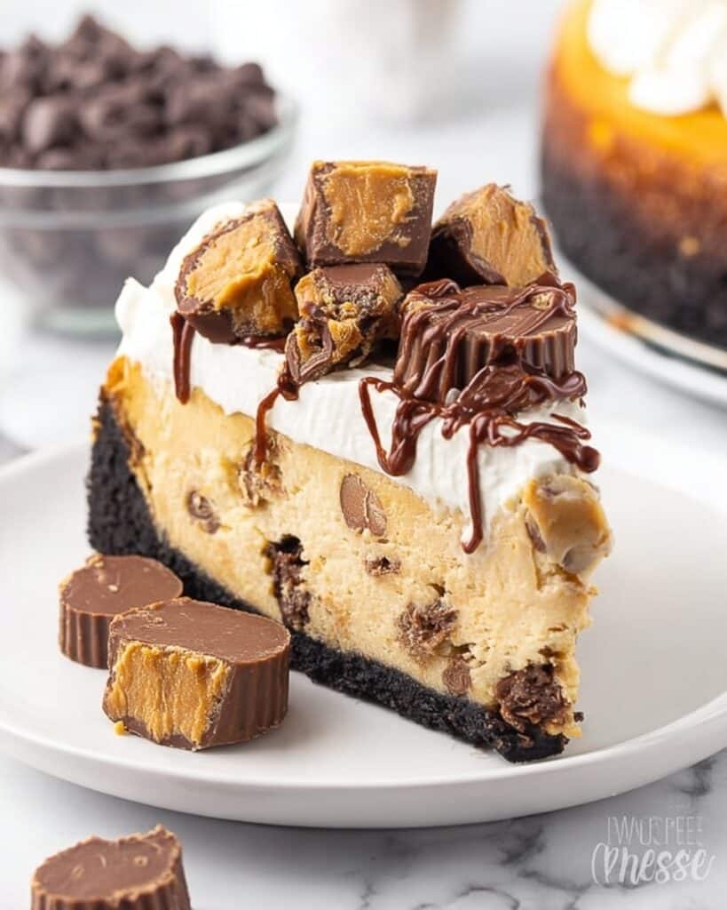 Keto Chocolate Peanut Butter Cheesecake Recipe
