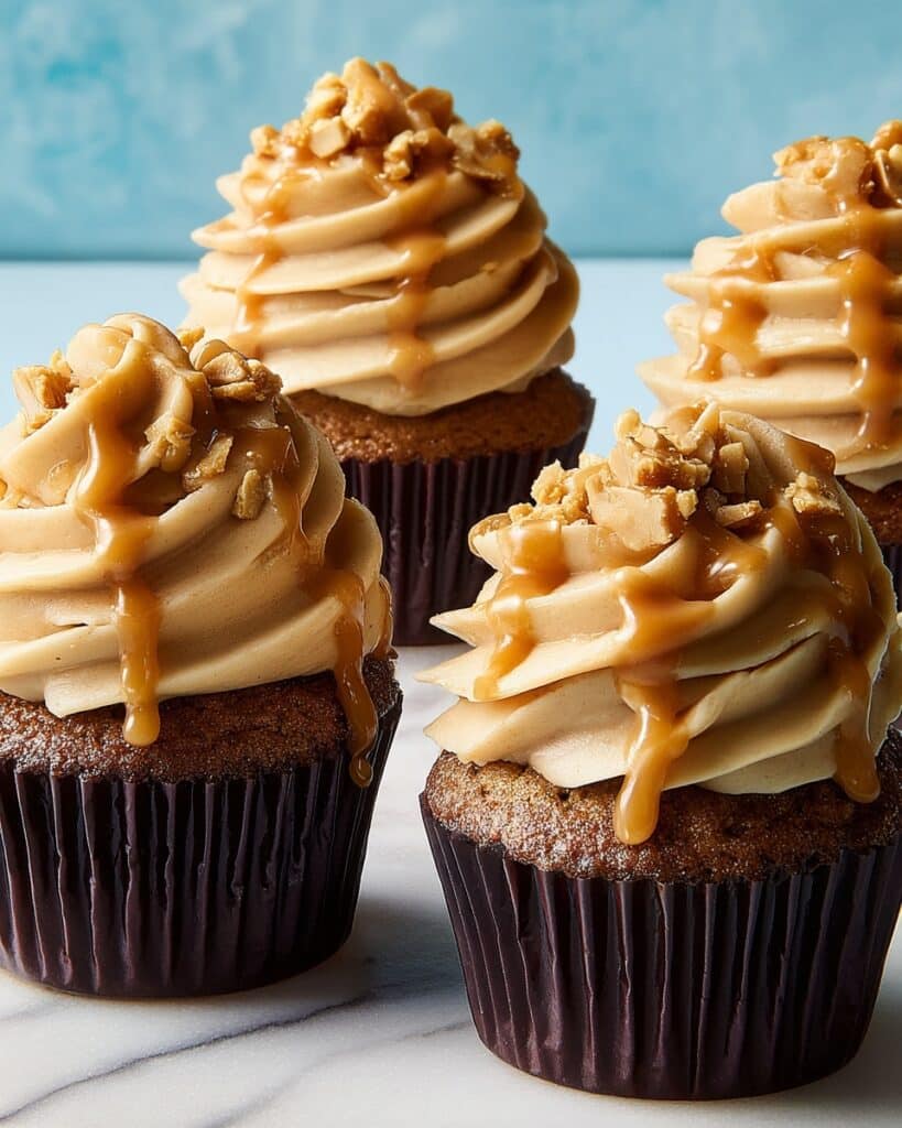 High-Protein Snickers Cupcakes Recipe