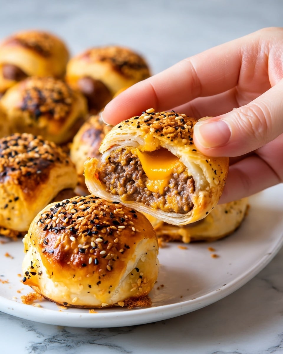 3-Ingredient Cheddar Bratwurst Bites Recipe