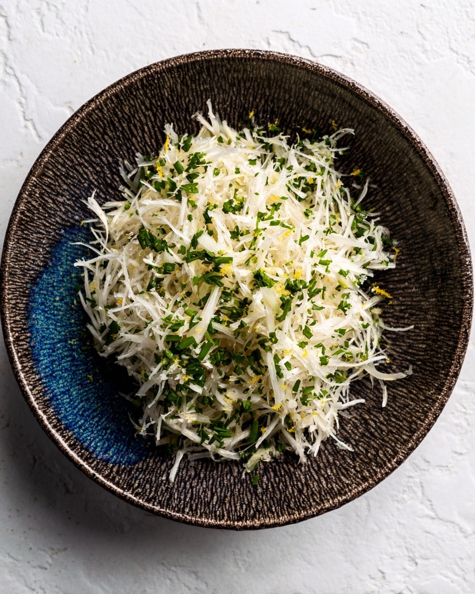 Salted Daikon Salad (Shio Momi Daikon) Recipe
