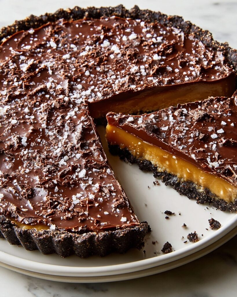 Caramel Crunch Tart Recipe
