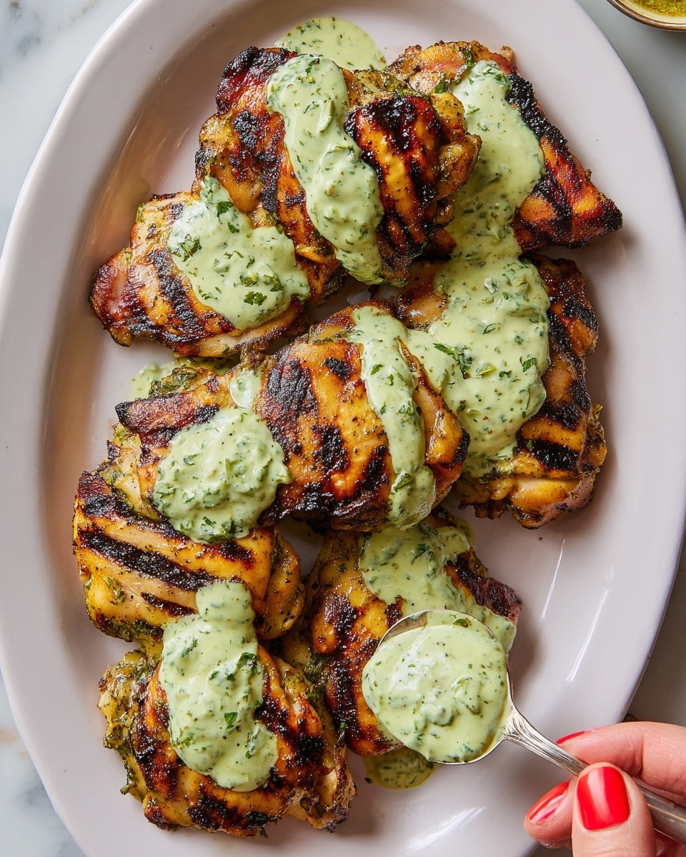Green Goddess Grilled Chicken Recipe