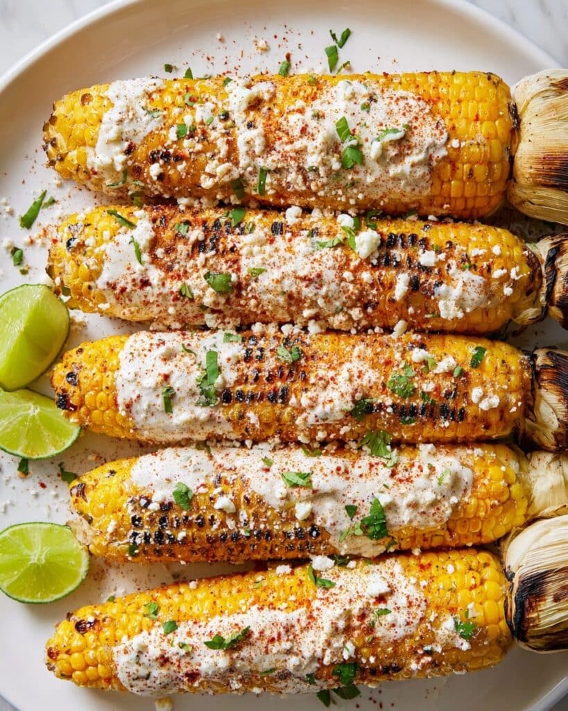 Elotes (Mexican Street Corn) Recipe