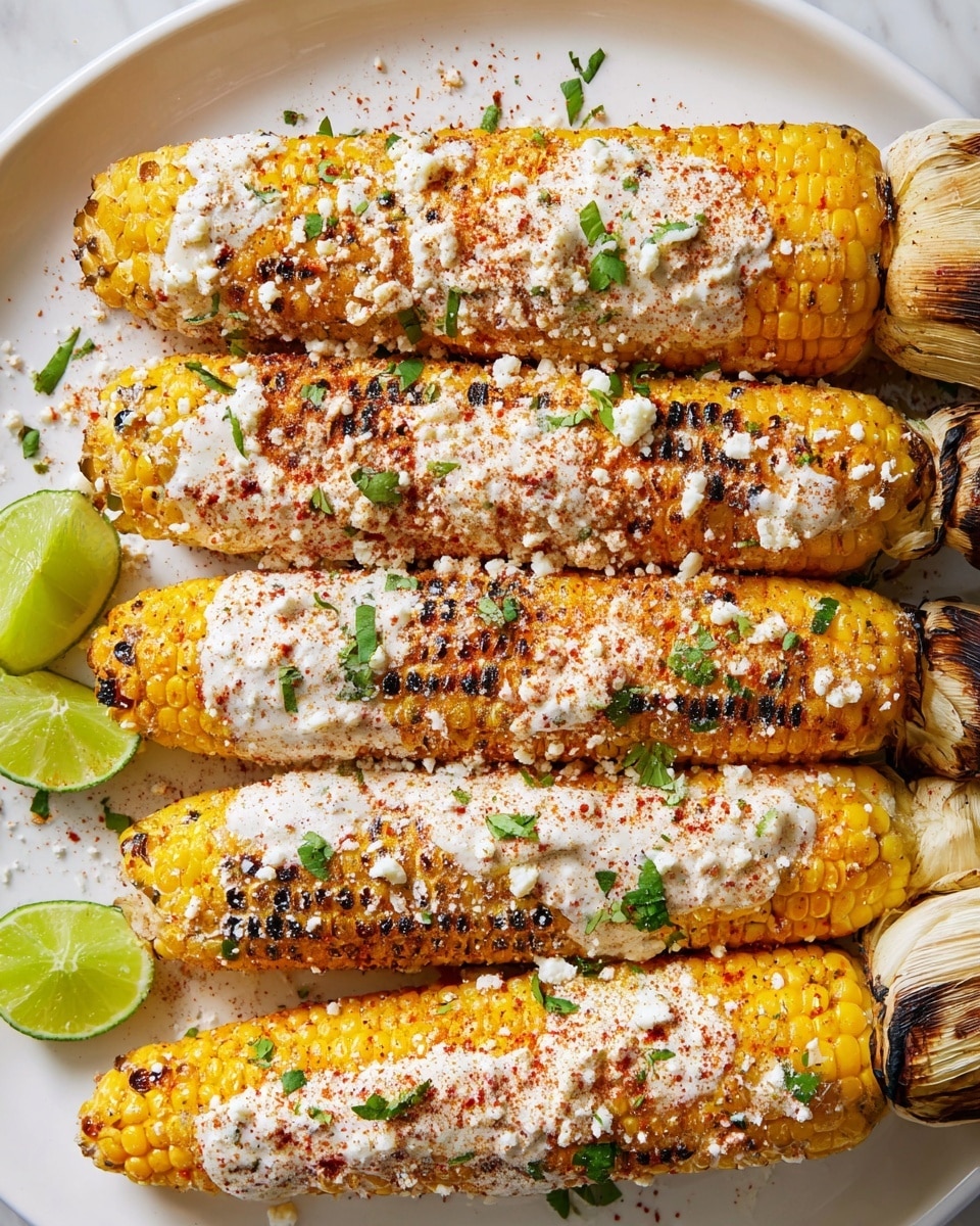 Elotes (Mexican Street Corn) Recipe