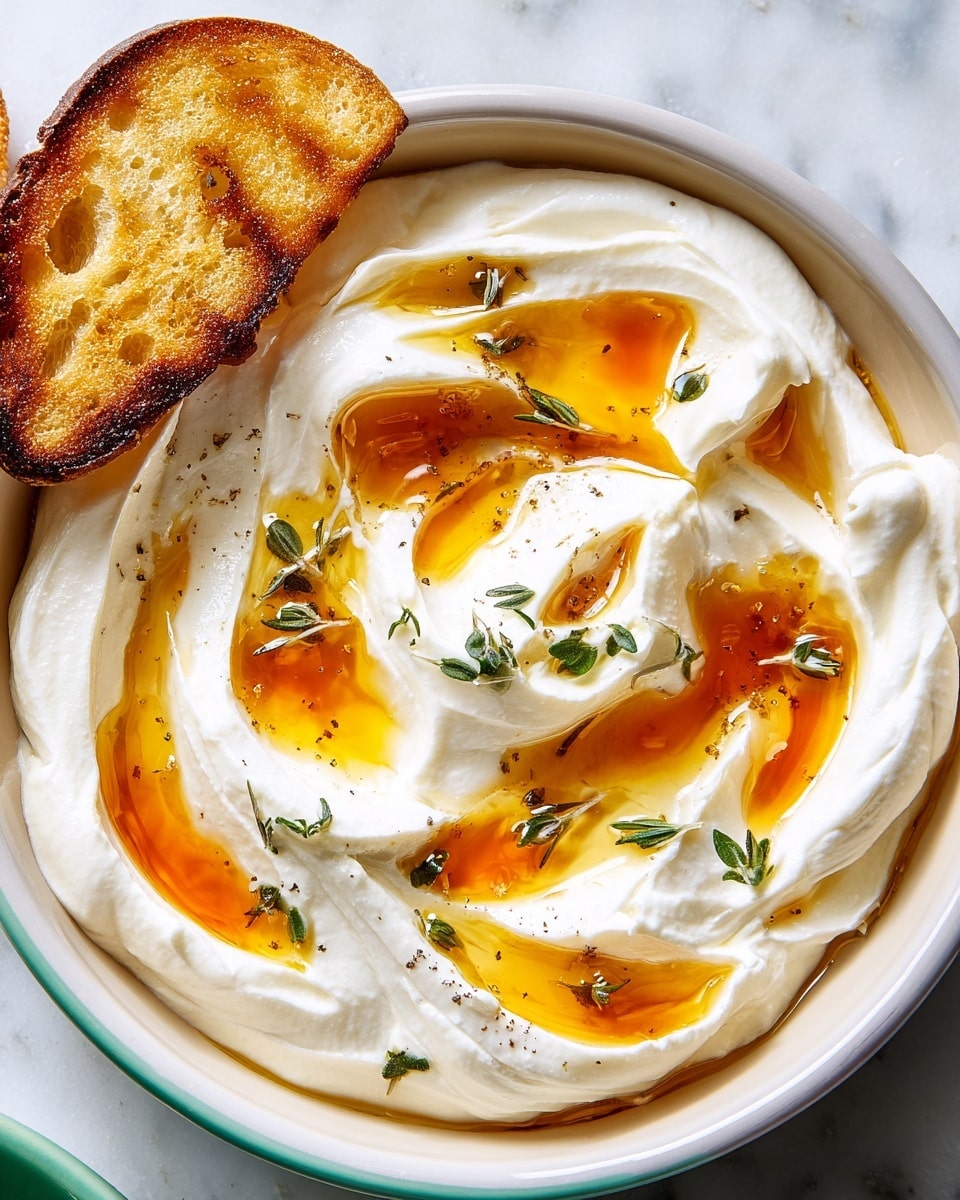 Hot Honey Whipped Ricotta Recipe