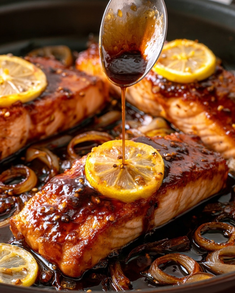 Honey-Garlic Glazed Salmon Recipe