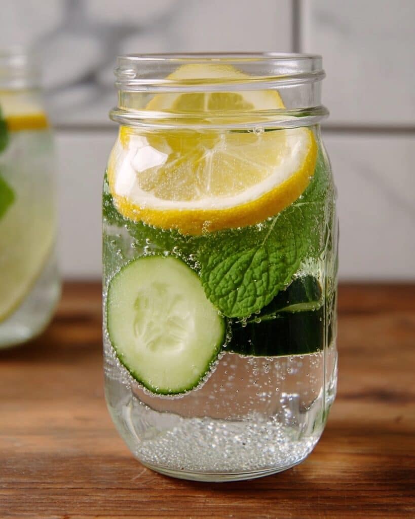 Glow Water with Fresh Fruits and Herbs Recipe