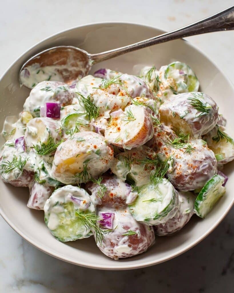 Tzatziki Potato Salad Recipe