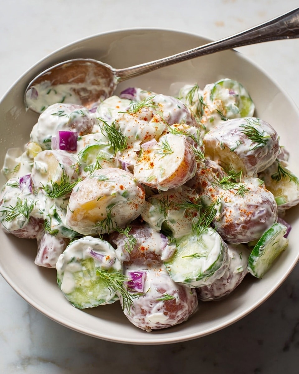 Tzatziki Potato Salad Recipe